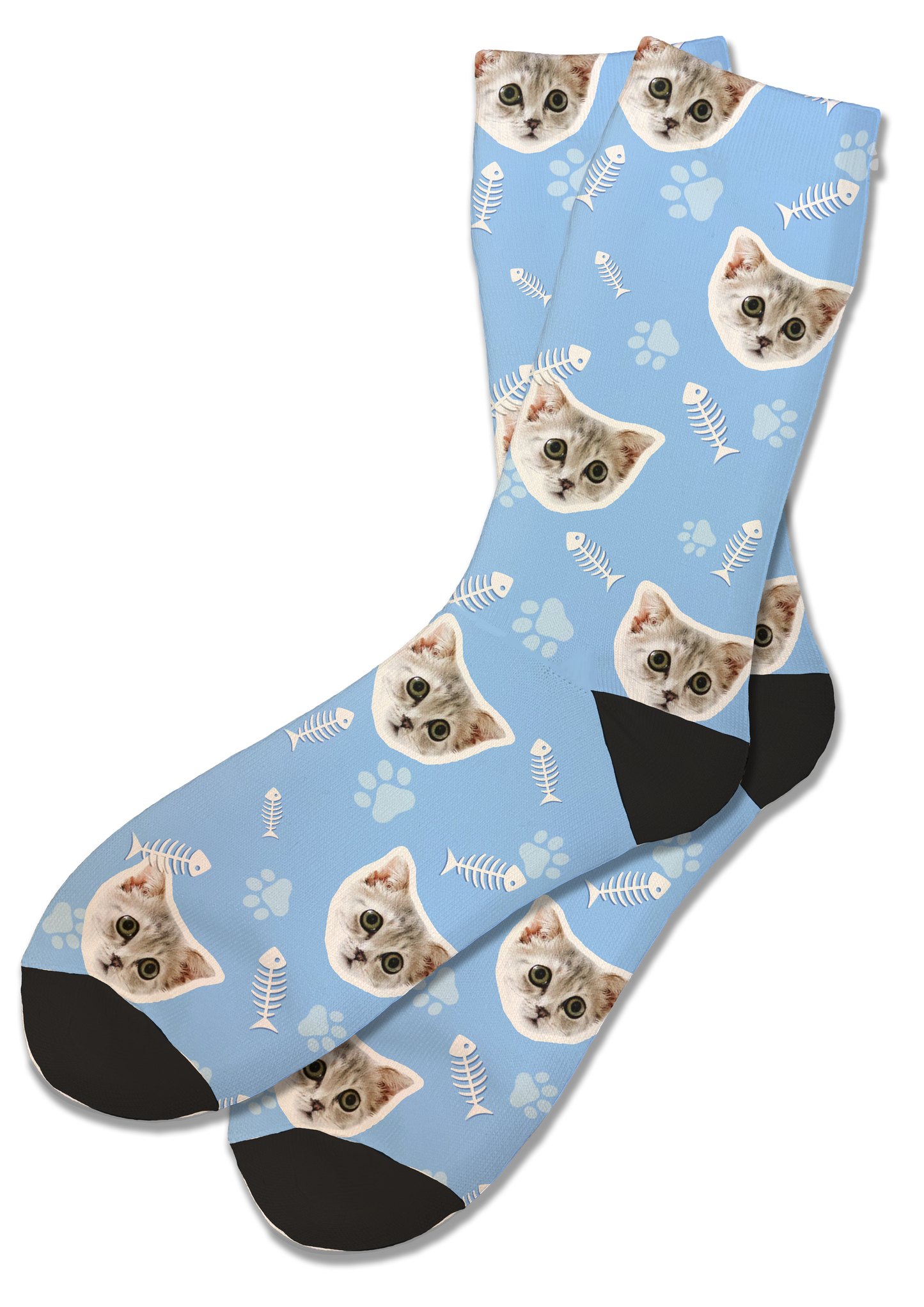 Unisex Custom Cat Socks