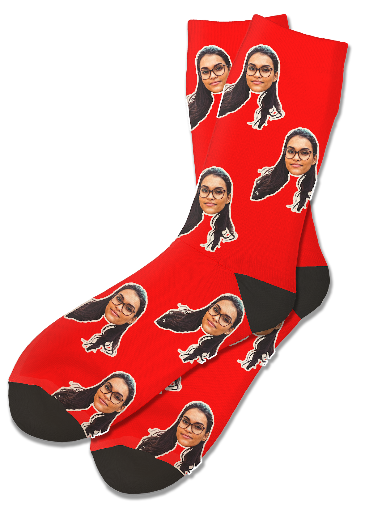 Unisex Custom Face Socks