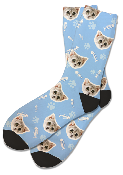 Unisex Custom Cat Socks